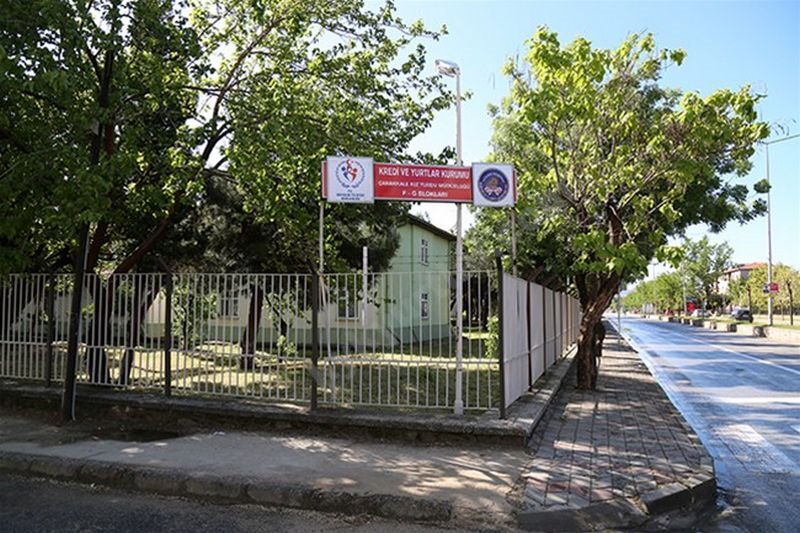 Adile Sultan Kyk Erkek Öğrenci Yurdu - Çanakkale KYK öğrenci yurdu dış görünüşü