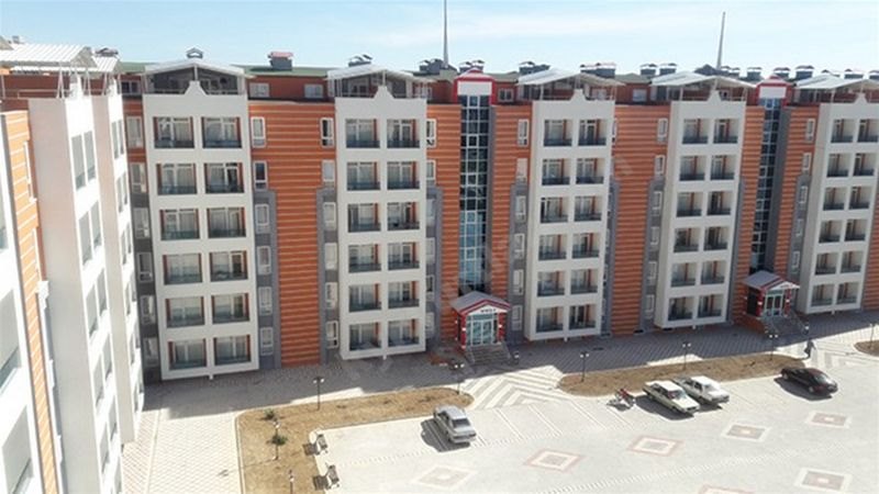 Ali Ulvi Kurucu Kyk Kız Öğrenci Yurdu - Konya KYK öğrenci yurdu dış görünüşü