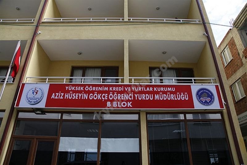 Aziz Hüseyin Gökçe Kyk Kız Öğrenci Yurdu Görseli