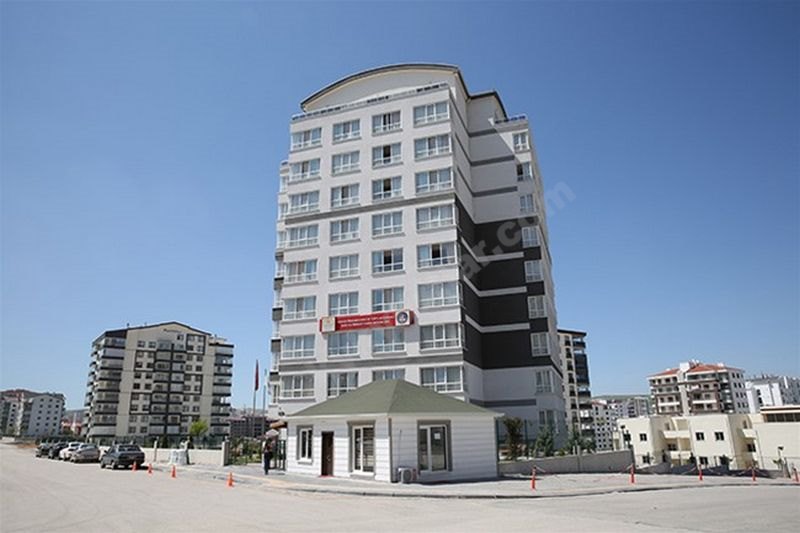 Bağlıca Kyk Kız Öğrenci Yurdu - Ankara KYK öğrenci yurdu dış görünüşü