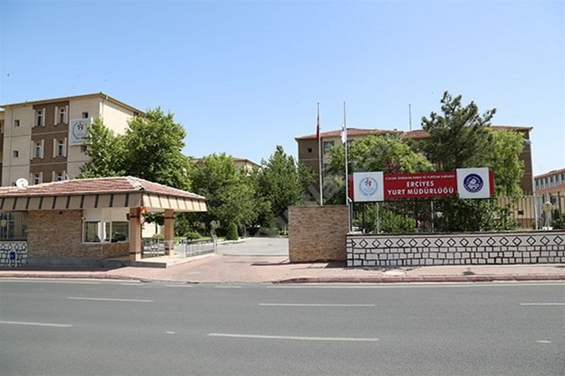 Erciyes Kyk Erkek Öğrenci Yurdu - Kayseri KYK öğrenci yurdu dış görünüşü