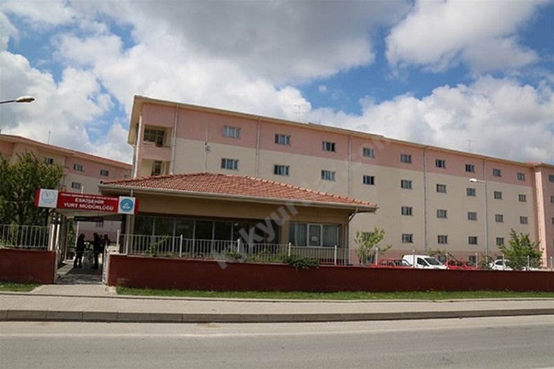 Eskişehir Kyk Kız Öğrenci Yurdu - Eskişehir KYK öğrenci yurdu dış görünüşü