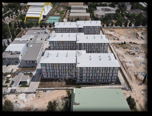 Şahinbey Kyk Kız Öğrenci Yurdu - Gaziantep KYK öğrenci yurdu dış görünüşü