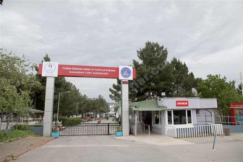 Karadeniz Kyk Kız Öğrenci Yurdu - Samsun KYK öğrenci yurdu dış görünüşü