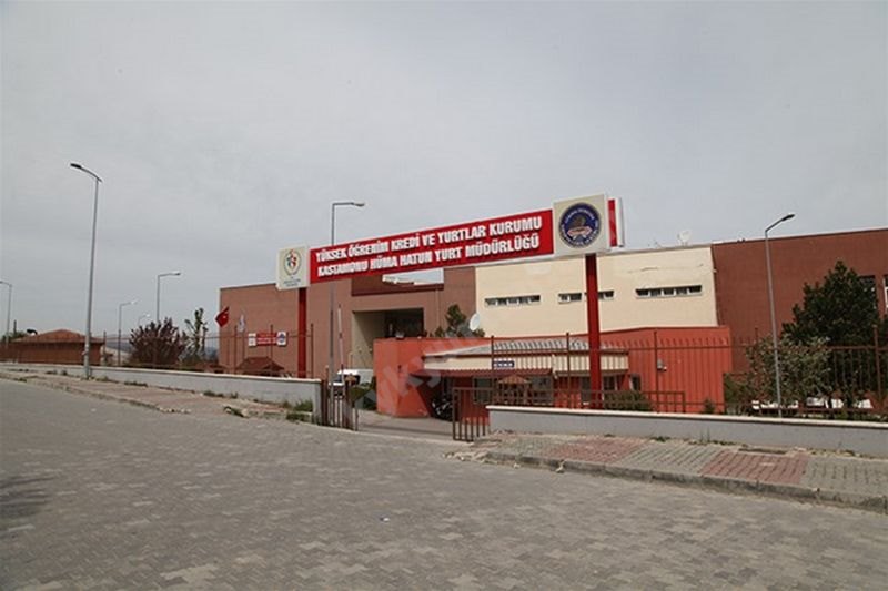 Kastamonu Hüma Hatun Kyk Kız Öğrenci Yurdu - Kastamonu KYK öğrenci yurdu dış görünüşü