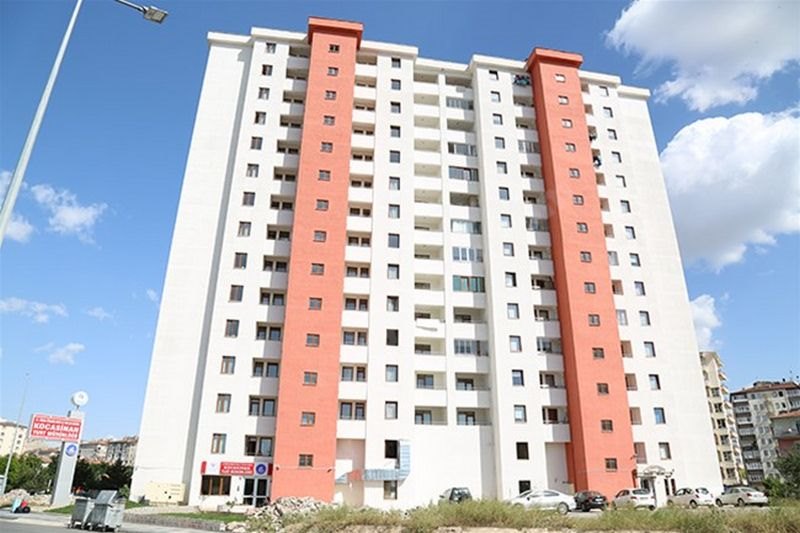 Kocasinan Kyk Kız Öğrenci Yurdu - Kayseri KYK öğrenci yurdu dış görünüşü