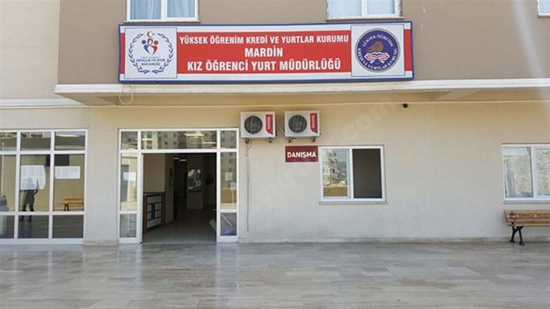 Mardin Kyk Kız Öğrenci Yurdu - Mardin KYK öğrenci yurdu dış görünüşü