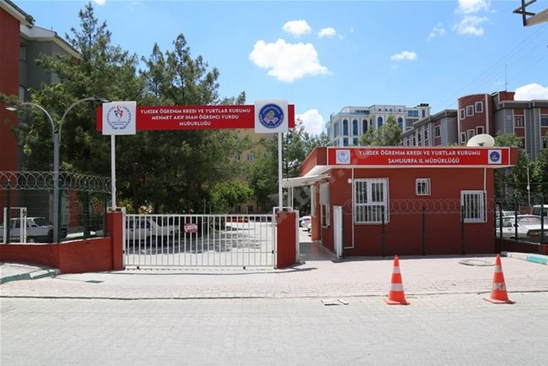 Mehmet Akif İnan Kyk Erkek Öğrenci Yurdu - Şanlıurfa KYK öğrenci yurdu dış görünüşü