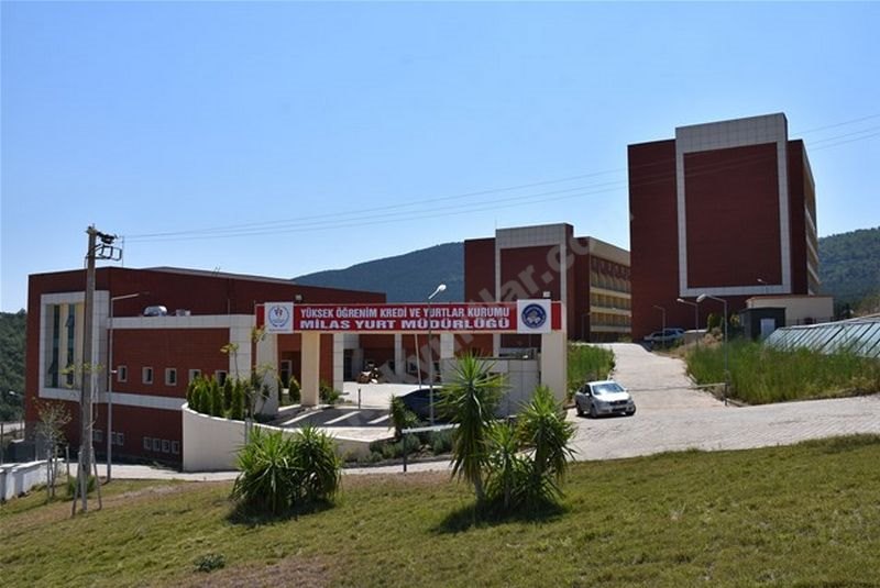 Milas Kyk Kız Ve Erkek Öğrenci Yurdu - Muğla KYK öğrenci yurdu dış görünüşü
