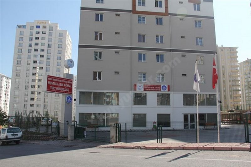 Mustafa Asım Köksal Kyk Kız Öğrenci Yurdu Görseli
