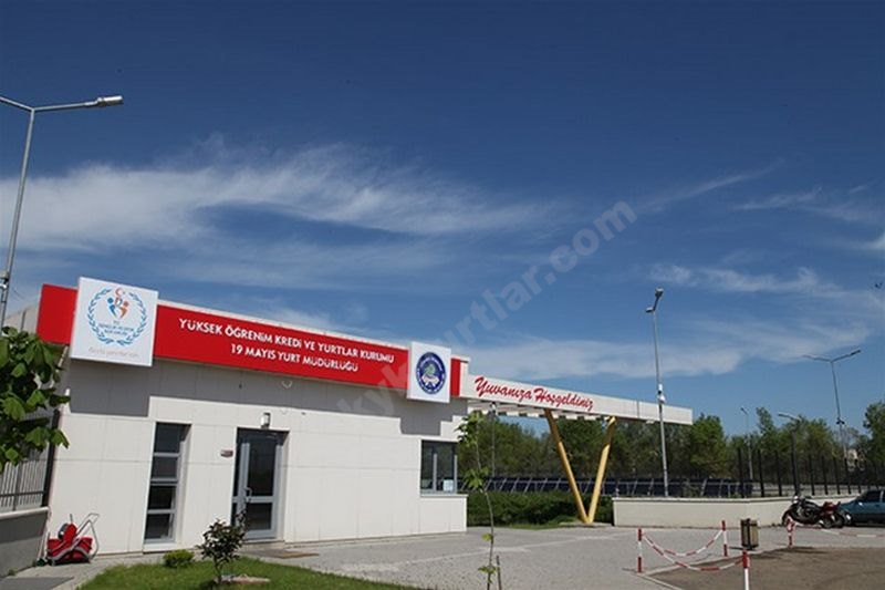 Ondokuz Mayıs Kyk Kız Ve Erkek Öğrenci Yurdu - Samsun KYK öğrenci yurdu dış görünüşü
