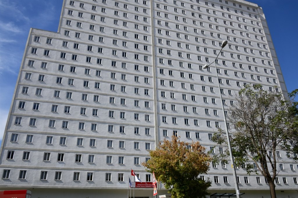Saime Kadın KYK Kız Öğrenci Yurdu - Ankara KYK öğrenci yurdu dış görünüşü