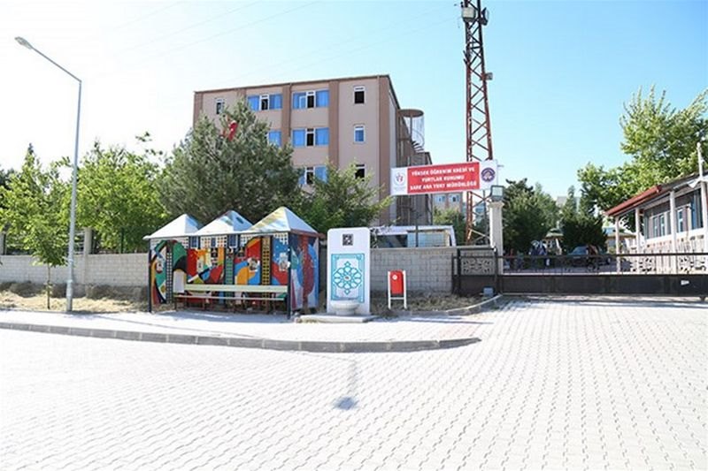 Sare Ana Kyk Kız Öğrenci Yurdu - Elazığ KYK öğrenci yurdu dış görünüşü