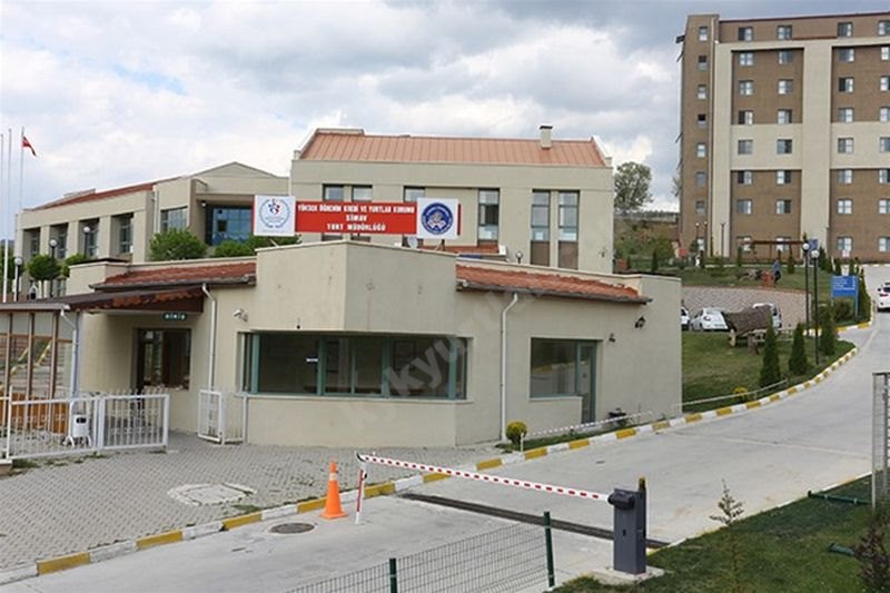 Simav Kyk Kız ve Erkek Öğrenci Yurdu - Kütahya KYK öğrenci yurdu dış görünüşü