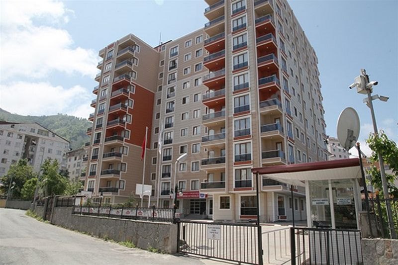 Tenzile Erdoğan Kyk Kız Öğrenci Yurdu - Rize KYK öğrenci yurdu dış görünüşü