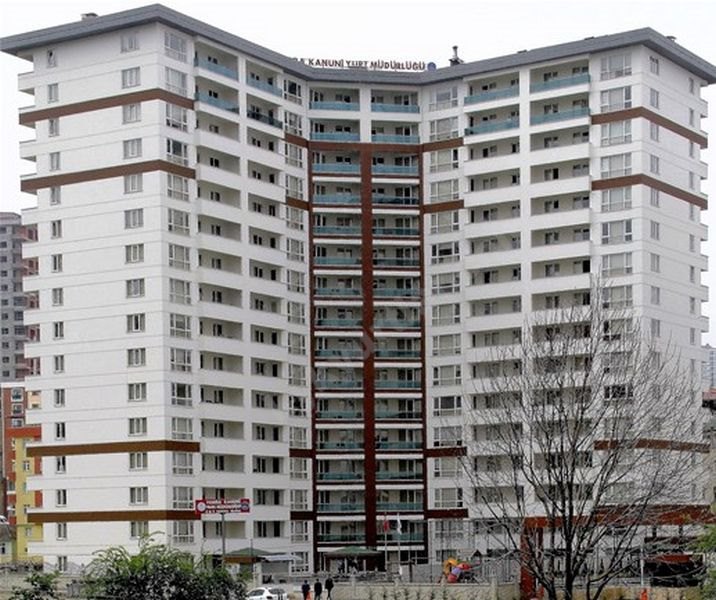 Yomra Kanuni Kyk Erkek Öğrenci Yurdu - Trabzon KYK öğrenci yurdu dış görünüşü