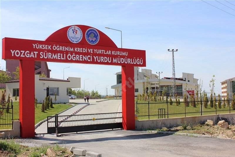 Yozgat Sürmeli Kyk Kız Öğrenci Yurdu - Yozgat KYK öğrenci yurdu dış görünüşü